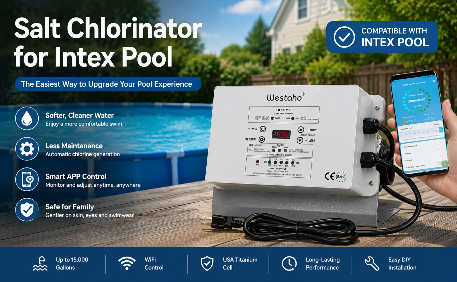 Salt Chlorinator for Intex Pool: The Easiest Way to Upgrade Your Pool Experience
